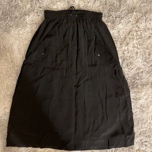 Kenzo black elastic skirt 36
